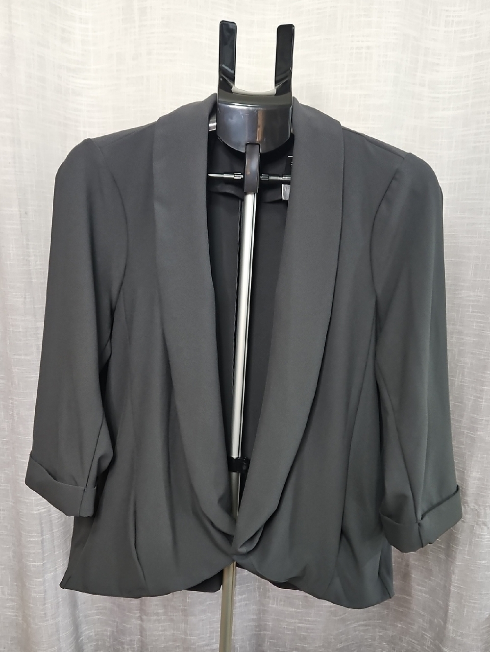 torrid Draped Open-Front Blazer